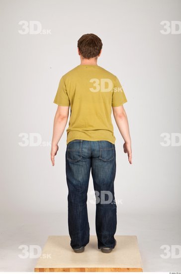 Whole Body Man Animation references Casual Average Studio photo references