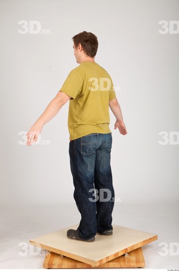 Whole Body Man Animation references Casual Average Studio photo references