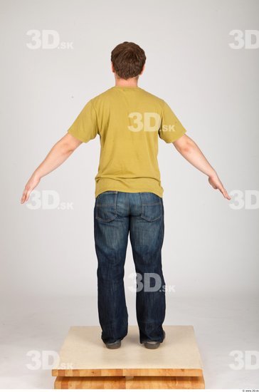 Whole Body Man Animation references Casual Average Studio photo references