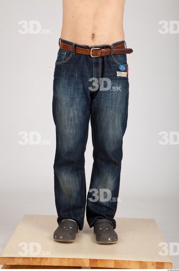 Leg Whole Body Man Animation references Casual Jeans Average Studio photo references