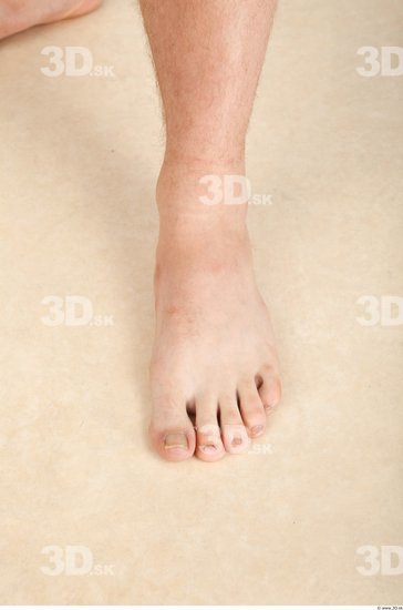 Foot Whole Body Man Animation references Nude Casual Average Studio photo references