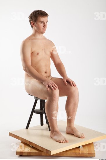 Whole Body Man Artistic poses White Nude Average