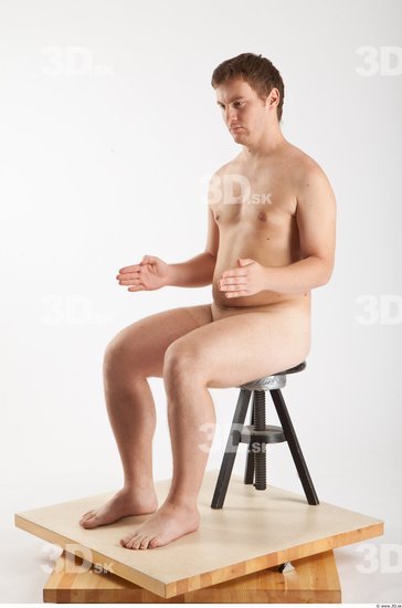 Whole Body Man Artistic poses White Nude Average