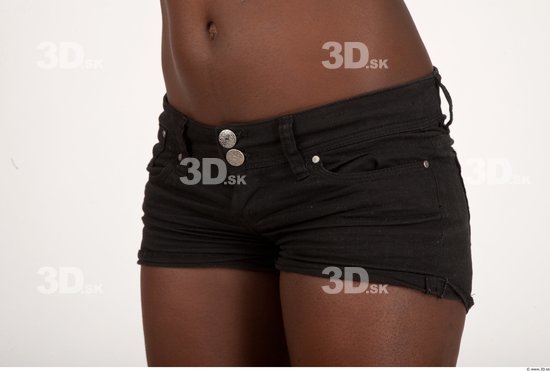 Hips Whole Body Woman Sports Shorts Average Studio photo references