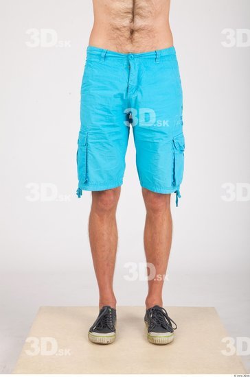 Leg Whole Body Man Casual Shorts Athletic Studio photo references