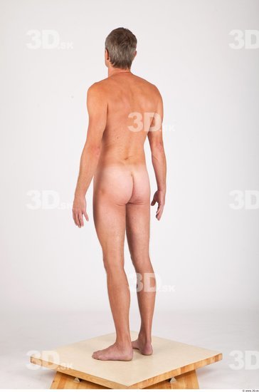 Whole Body Man Animation references Nude Casual Athletic Studio photo references