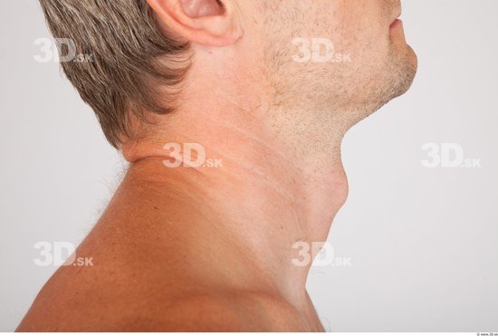 Neck Whole Body Man Casual Athletic Studio photo references