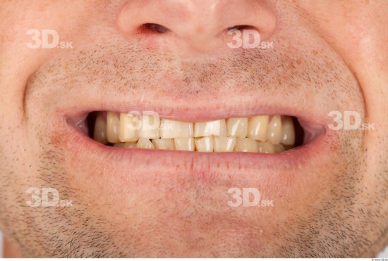 Whole Body Teeth Man Casual Athletic Studio photo references