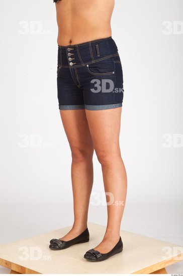 Leg Whole Body Woman Casual Jeans Average Studio photo references