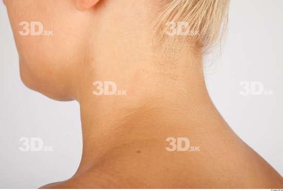 Neck Whole Body Woman Nude Casual Average Studio photo references