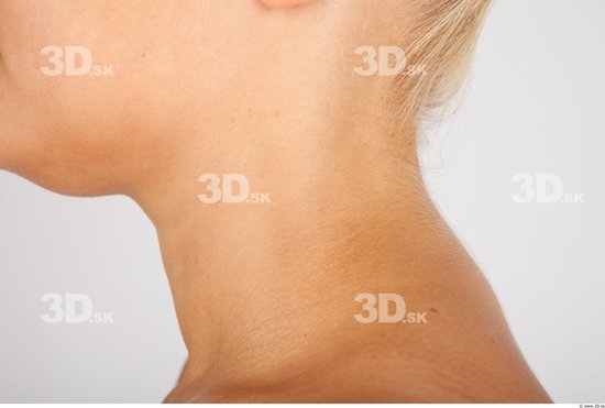 Neck Whole Body Woman Nude Casual Average Studio photo references