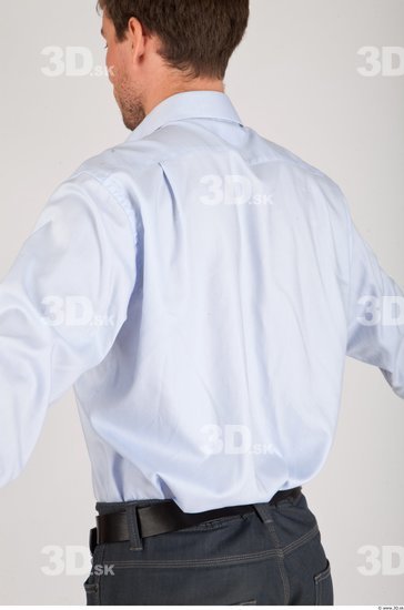 Arm Whole Body Man Formal Shirt Athletic Studio photo references