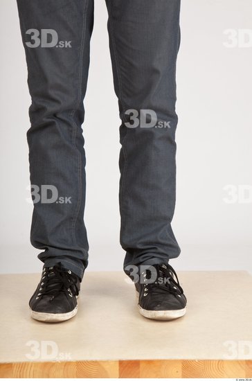 Calf Whole Body Man Formal Trousers Athletic Studio photo references