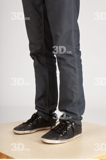 Calf Whole Body Man Formal Trousers Athletic Studio photo references