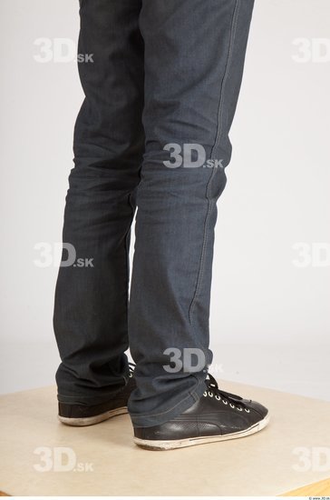 Calf Whole Body Man Formal Trousers Athletic Studio photo references