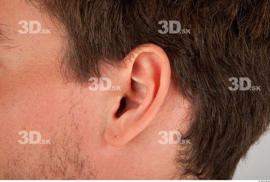 Ear Whole Body Man Formal Athletic Studio photo references