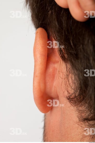 Ear Whole Body Man Formal Athletic Studio photo references