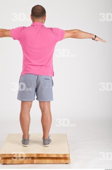 Whole Body Man T poses Casual Average Studio photo references