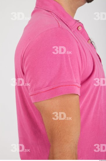 Arm Whole Body Man Casual Shirt T shirt Average Studio photo references