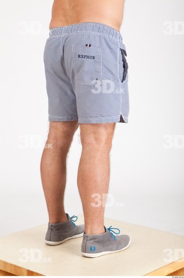 Leg Whole Body Man Casual Shorts Average Studio photo references