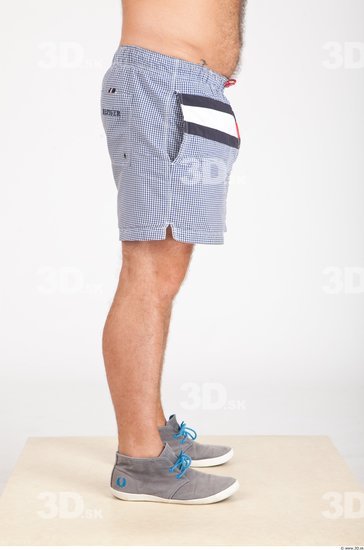 Leg Whole Body Man Casual Shorts Average Studio photo references