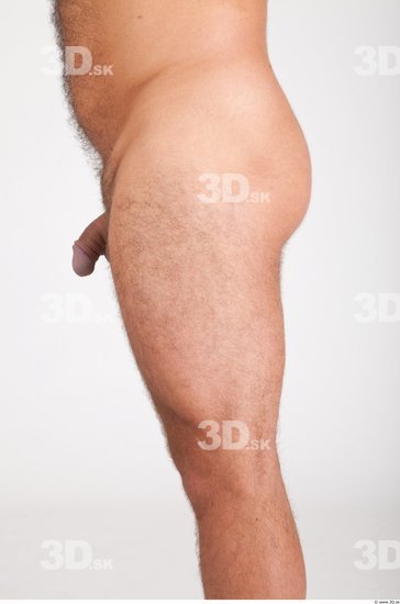 Thigh Whole Body Man Nude Casual Average Studio photo references