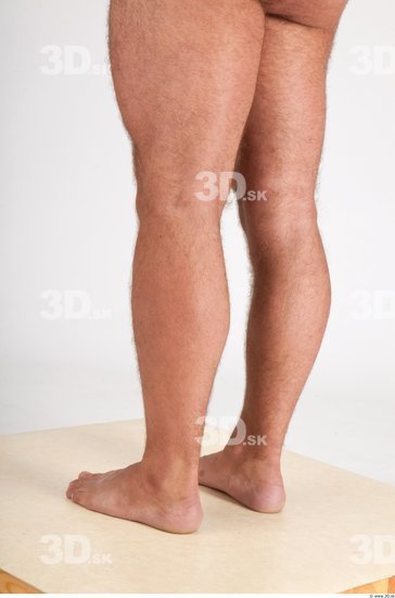 Calf Whole Body Man Nude Casual Average Studio photo references