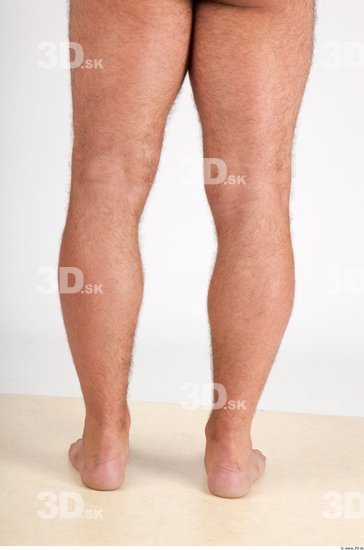 Calf Whole Body Man Nude Casual Average Studio photo references