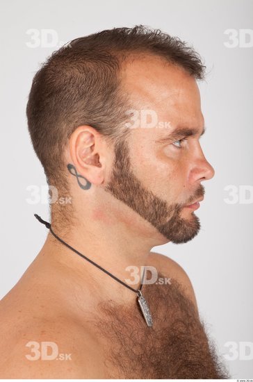 Whole Body Head Man Animation references Casual Jewel Average Bearded Studio photo references