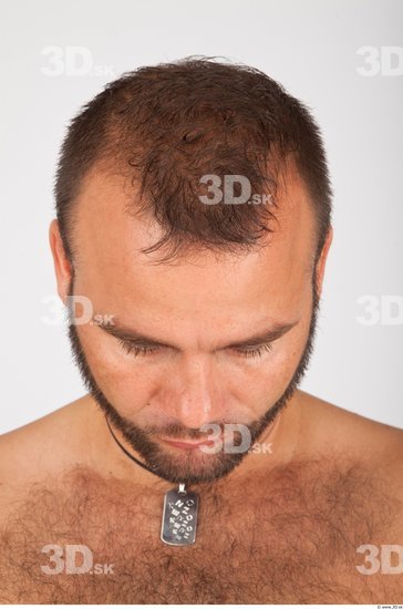 Whole Body Head Man Animation references Casual Average Bearded Studio photo references