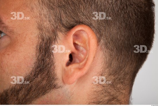 Ear Whole Body Man Animation references Casual Average Studio photo references