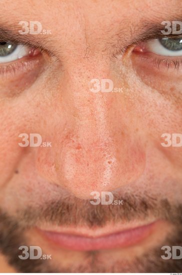 Nose Whole Body Man Casual Average Bearded Studio photo references