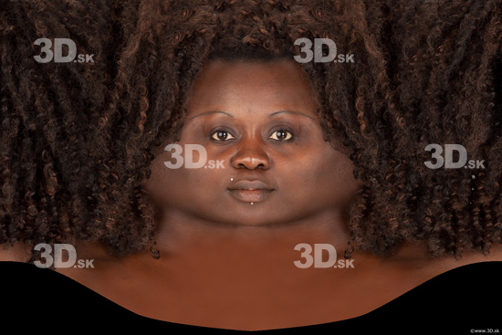 Face Woman Black
