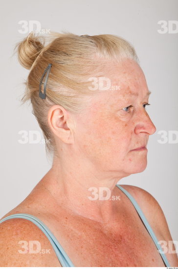 Head Woman White Average Wrinkles