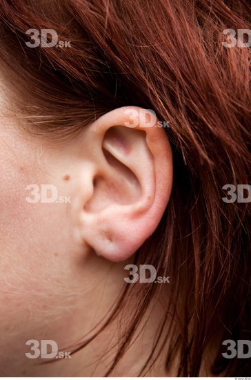 Ear Woman Casual Average Street photo references