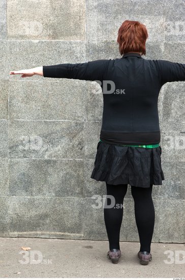 Whole Body Woman T poses Casual Average Street photo references