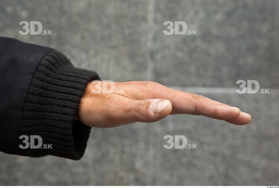 Hand Man Casual Jacket Average Street photo references