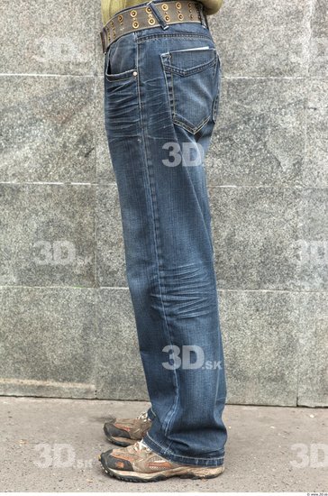 Leg Woman Casual Jeans Average Street photo references