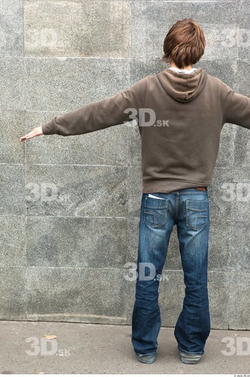 Man T poses Casual Average Street photo references