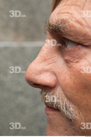 Nose Man White Average Wrinkles