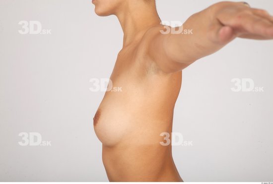 Whole Body Breast Woman Nude Formal Slim Studio photo references