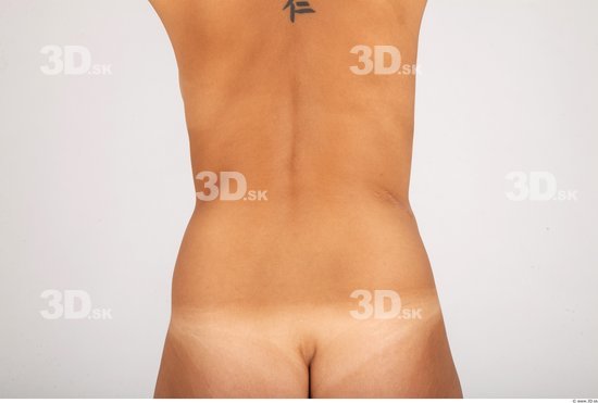 Whole Body Back Woman Nude Formal Slim Studio photo references