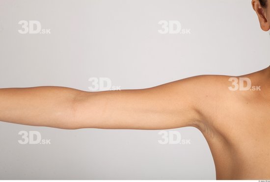 Arm Whole Body Woman Nude Formal Slim Studio photo references