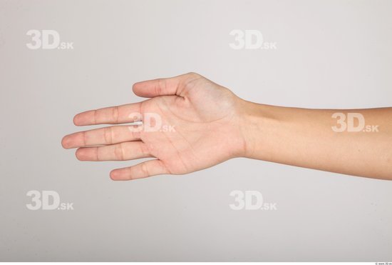 Hand Whole Body Woman Formal Slim Studio photo references