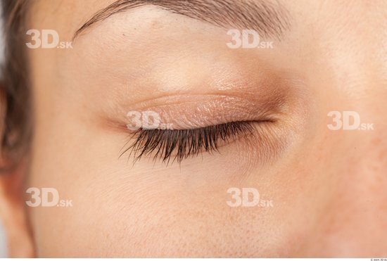 Eye Whole Body Woman Formal Slim Studio photo references