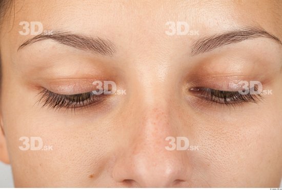 Eye Whole Body Woman Formal Slim Studio photo references