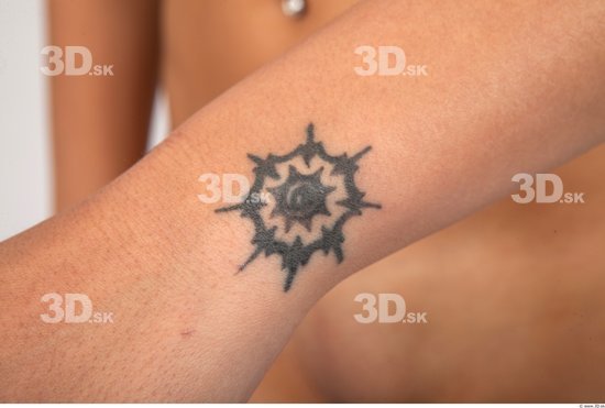 Whole Body Skin Woman Tattoo Formal Slim Studio photo references