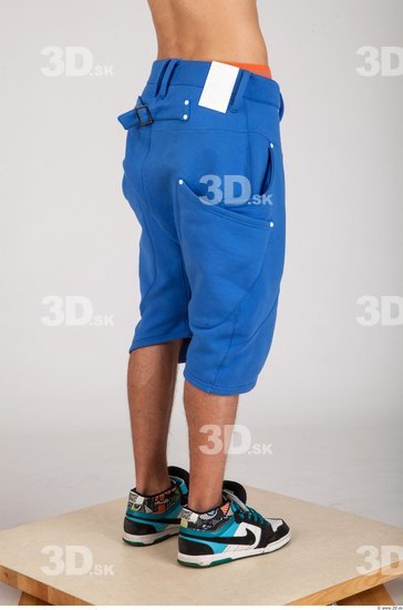 Leg Whole Body Man Sports Shorts Slim Studio photo references