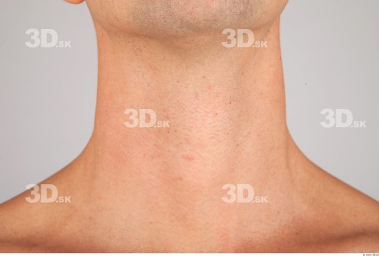 Neck Whole Body Man Casual Athletic Studio photo references