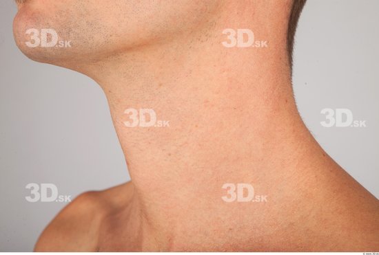 Neck Whole Body Man Casual Athletic Studio photo references